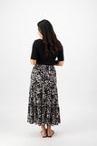Vassalli Manhattan Long Tiered Skirt 7050